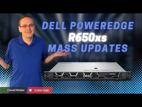 Dell PowerEdge R650xs Mass Updates | BIOS, Firmware, Onboard Diagnostics, Lifecycle Controller