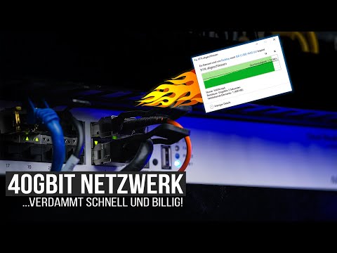 40GbE ist tot...aber ein absoluter Geheimtipp fürs Homelab! - Günstig 40Gbit Netzwerk aufbauen