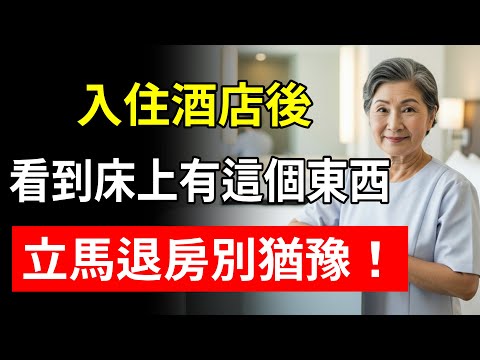 保潔阿姨透露：入住酒店後，看到床上有這個東西，立馬退房別猶豫！#住酒店 #酒店衛生 #針孔攝像頭 #臭蟲 #阿志