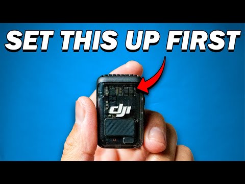 FIRST Things to Set Up on your DJI Mic 2