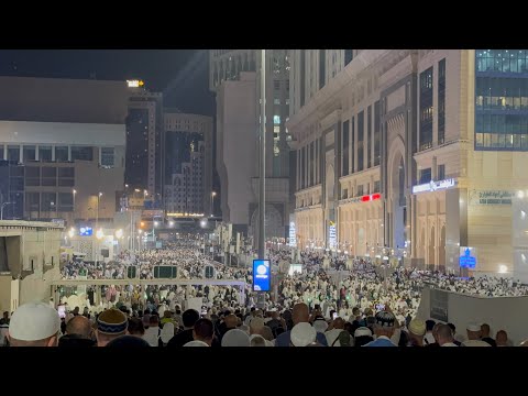 شاهد أجمل فجريات يوم الجمعة في الحرم المكي وزحمة يوم الجمعة