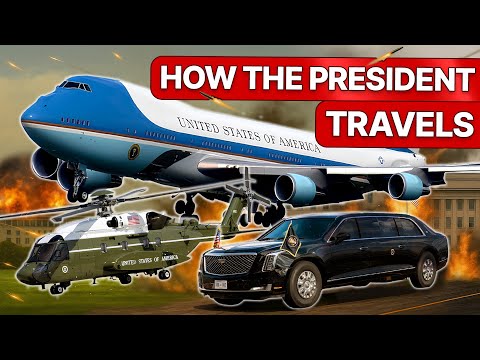 $5 Billion Presidential Convoy: Air Force One, Marine One, and The Beast