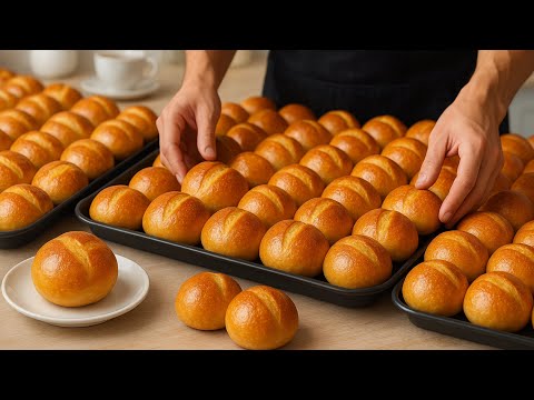 Dieses Brotrezept kennen nicht einmal die besten Bäcker! Das einfachste Brotrezept in 30 Minuten!