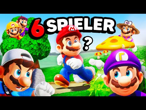 Gewinne ich das 6 SPIELER HIDE AND SEEK Turnier? - Mario Odyssey Multiplayer