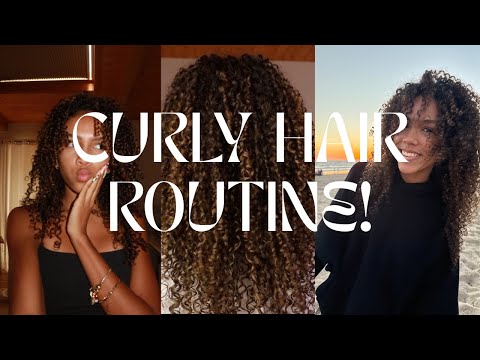 LONG AWAITED CURLY HAIR ROUTINE!!
