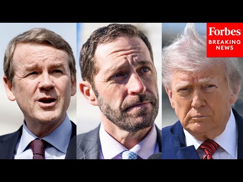 Michael Bennet And Jason Crow Rail Against The Trump Administration During Colorado Town Hall