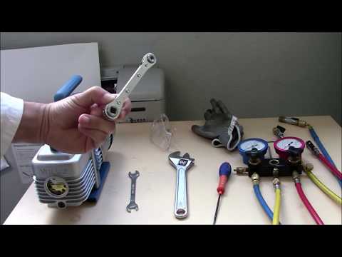 Travaux Pratiques 2 :   Pose et dépose des manomètre (manifold de frigoriste).