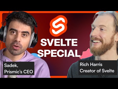 Prismic 🧡 Svelte: Meetup with Rich Harris, creator of Svelte! | Prismic Meetup