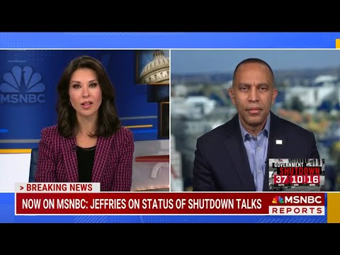 Leader Jeffries on MSNBC Reports with Ana Cabrera