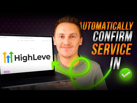 Automatically confirm service in Go High Level - S&G