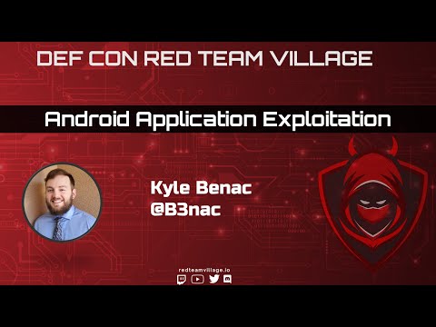 Android Application Exploitation - Red Team Village