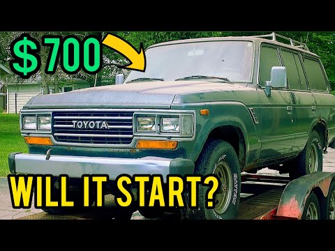 Will it start? Buying a cheap forgotten Toyota Land Cruiser fj62 and fixing it PART1