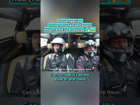 888hp Pagani Huarya R Evo Roadster on track! 🔥