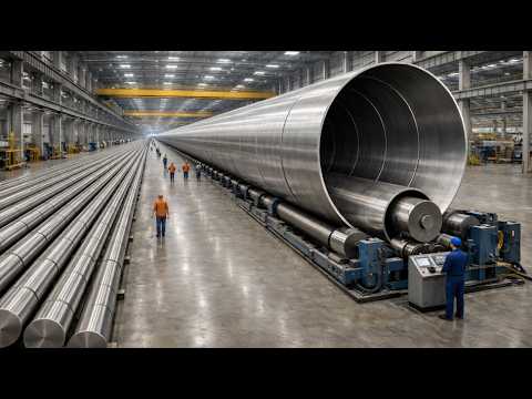 How 10M km of Steel Pipe Are Made Each Year. Full Documentary on Heavy Metal Forming & Manufacturing