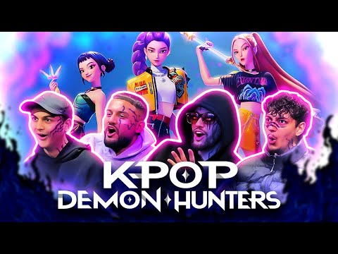 OUR FIRST TIME WATCHING K-POP!!! | BROTHERS watch KPOP DEMON HUNTERS | Movie Reaction