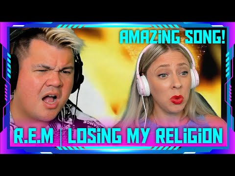 Millennials Reaction to R.E.M. - Losing My Religion (Music Video) | THE WOLF HUNTERZ Jon and Dolly