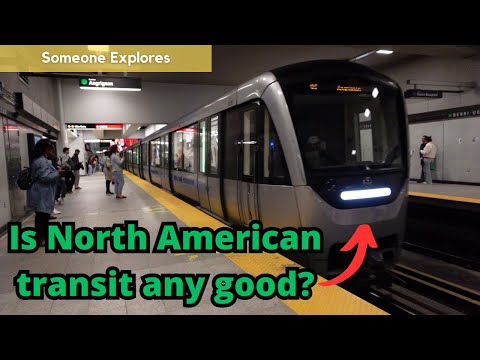 A EUROPEAN'S First Impressions of NORTH AMERICAN Transit! | Montreal, Canada