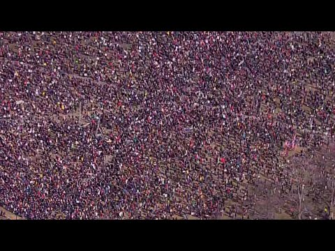 Millions take to the streets in ‘No Kings’ protests across US