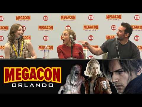 SURVIVING REQUIEM: Leon Kennedy, Grace Ashcroft & The Girl's Actors Speak | MegaCon Orlando 2026