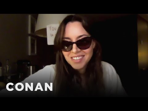 Aubrey Plaza Full Interview | CONAN on TBS