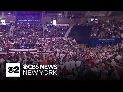 Trump supporters pack Nassau Coliseum for campaign rally