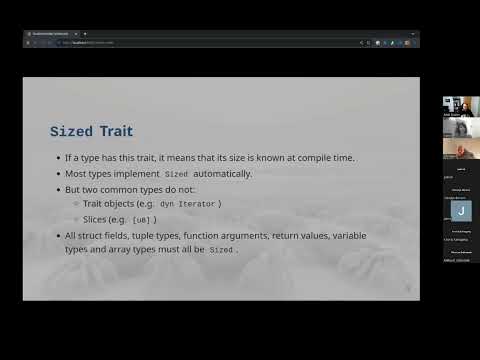 Types (Rust for Rustaceans Book Club: Chapter 2)