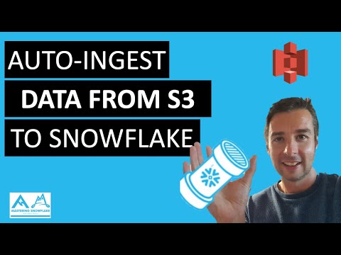 Using Snowpipe | How to ingest data from AWS S3 | Snowflake Demo