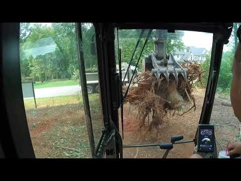 Custom Home Lot Clearing