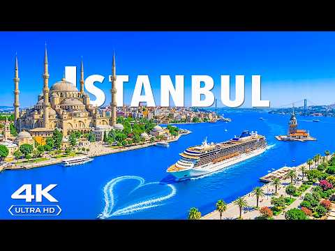 [4K] Istanbul, Turkey 🇹🇷 City of Two Continents, Blue Mosque & Bosphorus Views, Ottoman Wonders