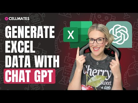 🤖Generate Excel Data with Chat GPT - Create Practice Datasets!