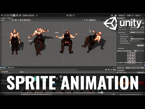 Sprite Animation Tutorial -- Unity 2021