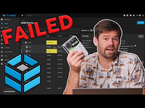 How to replace a failing drive on TrueNAS SCALE