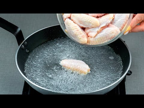 This is the whole secret of better chicken wings than at KFC!