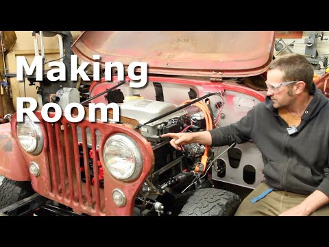 I crammed the batteries into my EV Jeep Conversion.