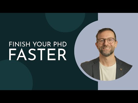 How to actually FINISH your PhD