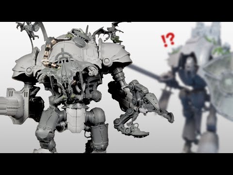 CUSTOM 40k Dark Mechanicus Chaos Knight...