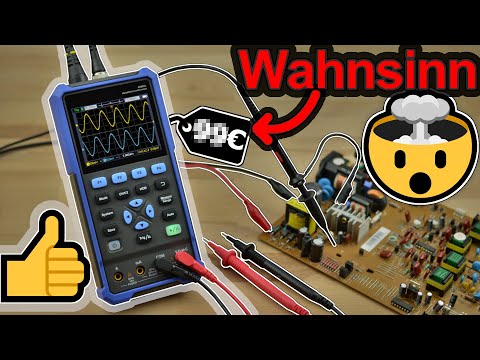 Ideal measuring device (not only) for beginners 😮 Multimeter and oscilloscope in one device - OWO...