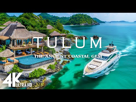 [4K] TULUM 🇲🇽 – The Soul of the Caribbean Coast 🌊 Relaxing Deep House Chill