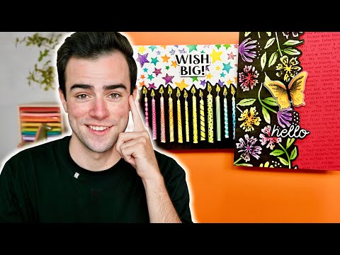 I CAN'T STOP Doing The Joseph's Coat Cardmaking Technique!🤯