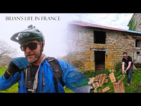 Crashing bikes and preparing for the first cold snap of the year