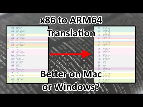 x86 Emulation on Arm CPUs - Better on Windows or macOS?