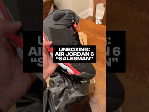 Unboxing the Air Jordan 6 "Salesman" #complexnews