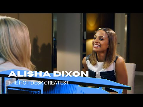 Alisha Dixon interviewed at The Hot Desk with Laura Whitmore