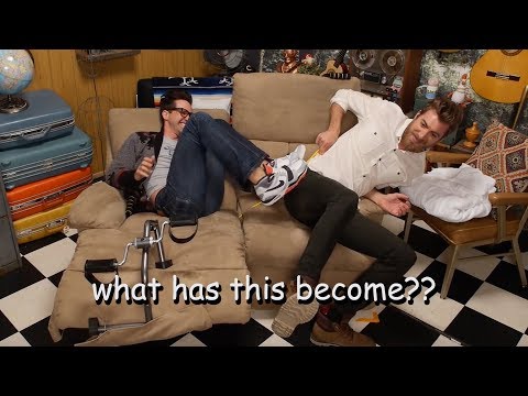 rhett and link behaving like children for 6 minutes straight