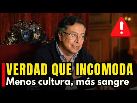 🔥La VERDAD que INCOMODA a Colombia: menos cultura, más sangre