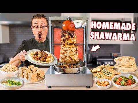 Easy Authentic Shawarma Completely From Scratch