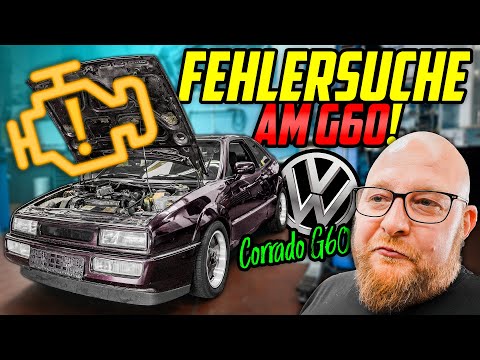 FINDEN wir den FEHLER? - VW Corrado G60 - Vor dem UMBAU muss er LAUFEN!