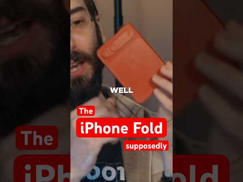 This is what the iPhone Fold will look like