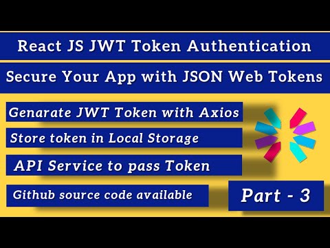 React JS JWT Token Authentication | Secure Your App with JSON Web Tokens