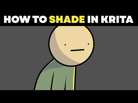 How to Shade in Krita - Tutorial